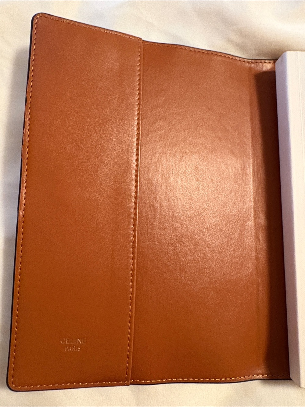 CELINE refillable notebook cover w/ starter blank notebook - Picture 4 of 9